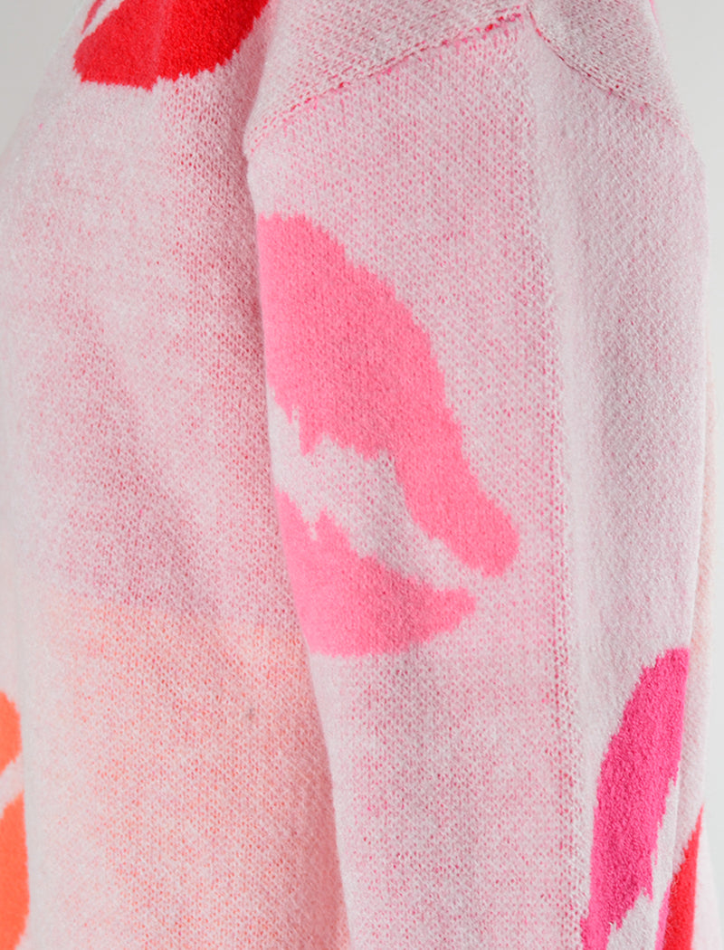 V-Neck Knit Pullover Sweater