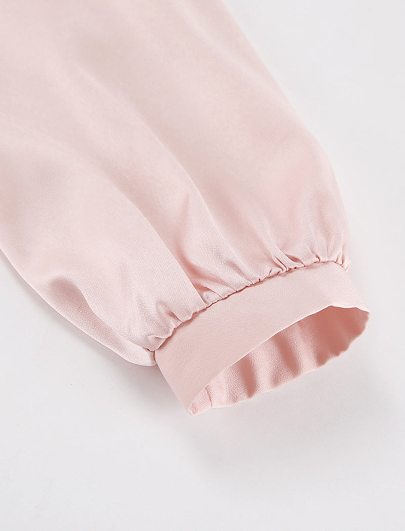 Off-Shoulder Long Sleeve Shirt