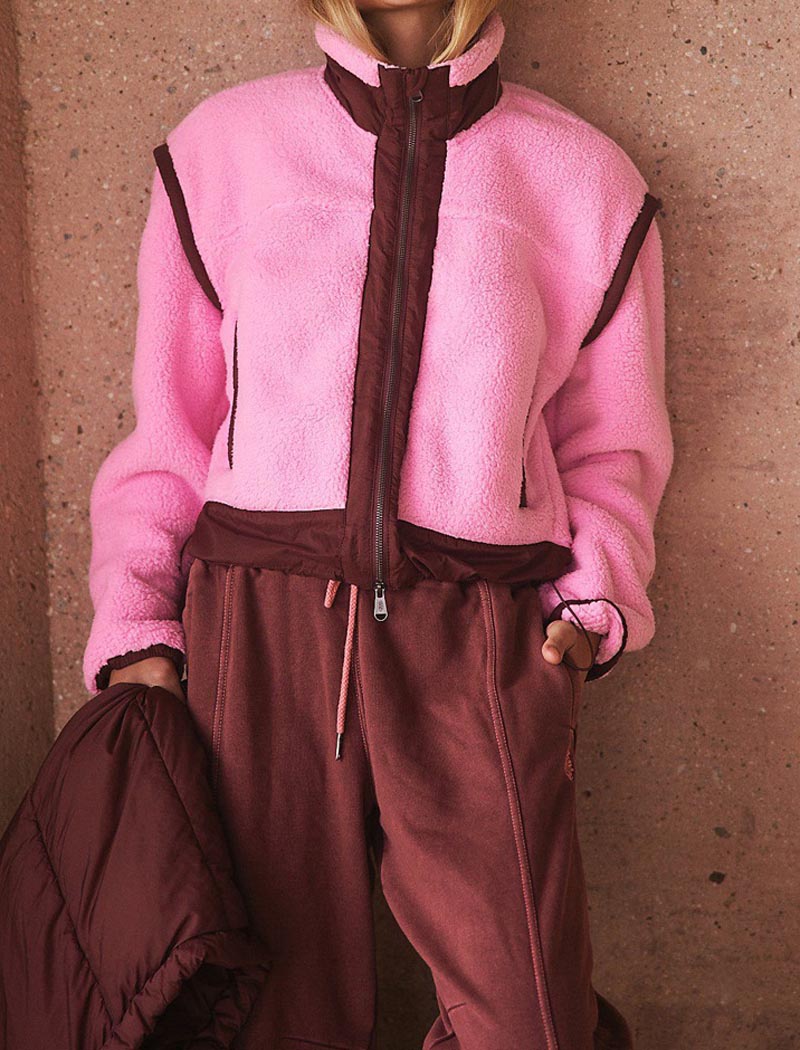 Contrast Trim Jacket