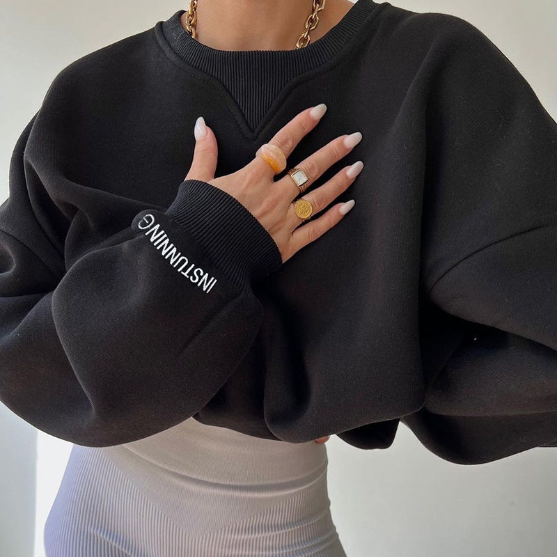 Oversized Crewneck Top