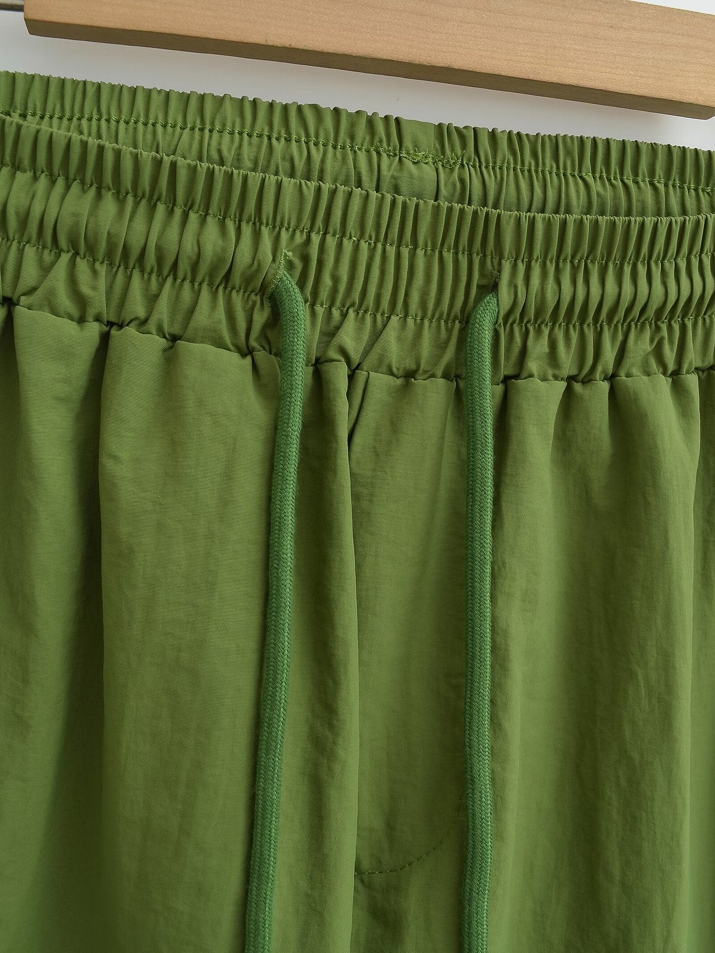 Colorblock Striped Wide-Leg Pants