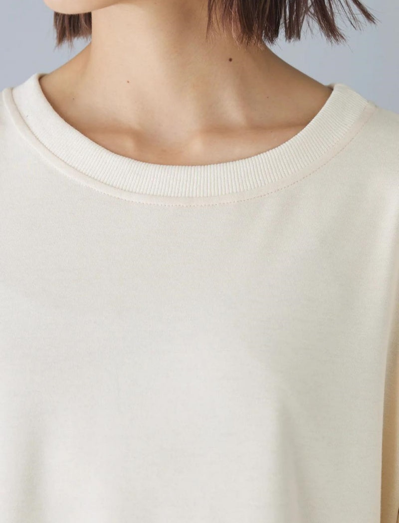 Layered Ruffle Detail Oversized Top