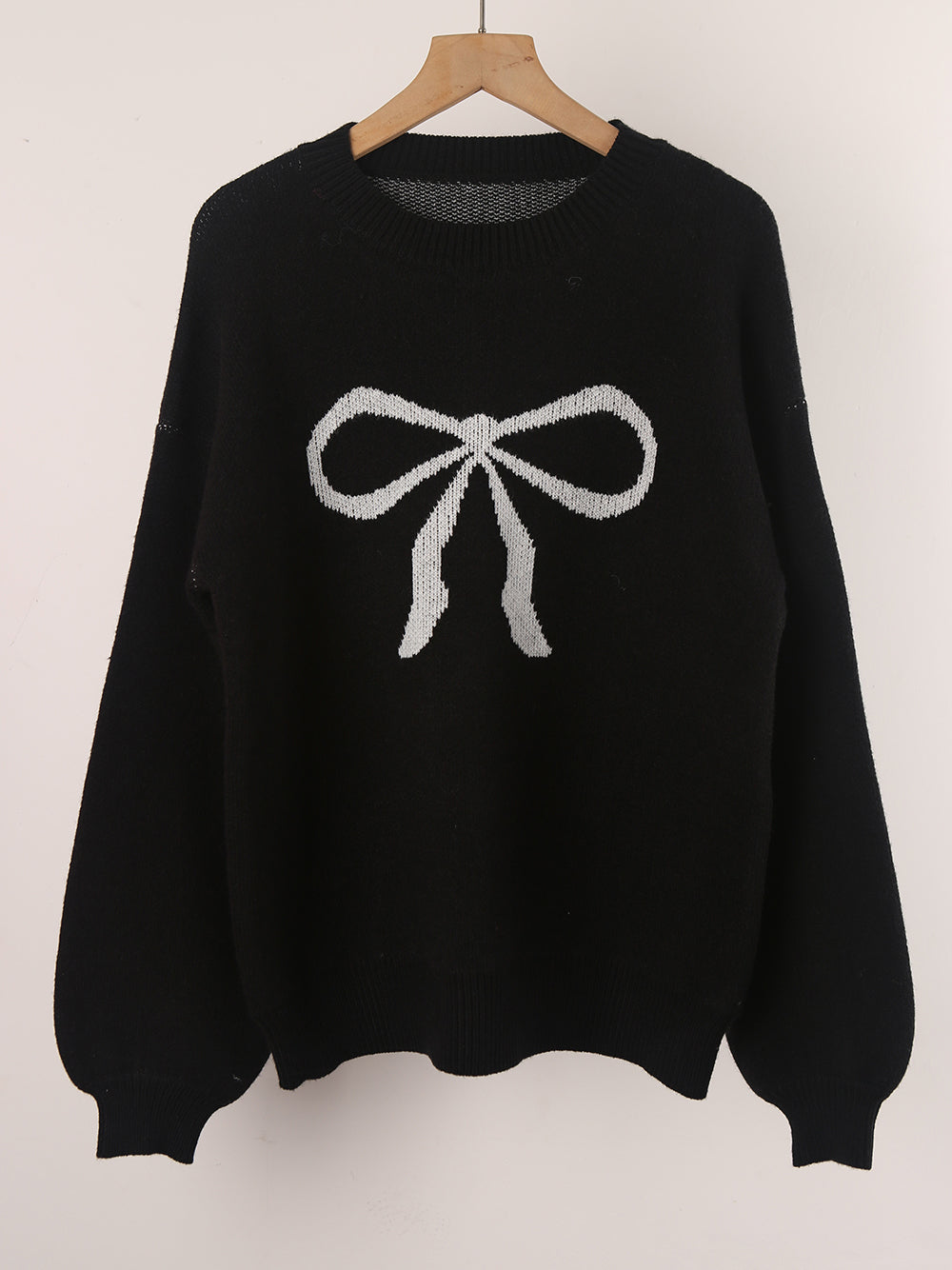Bow Graphic Sweater
