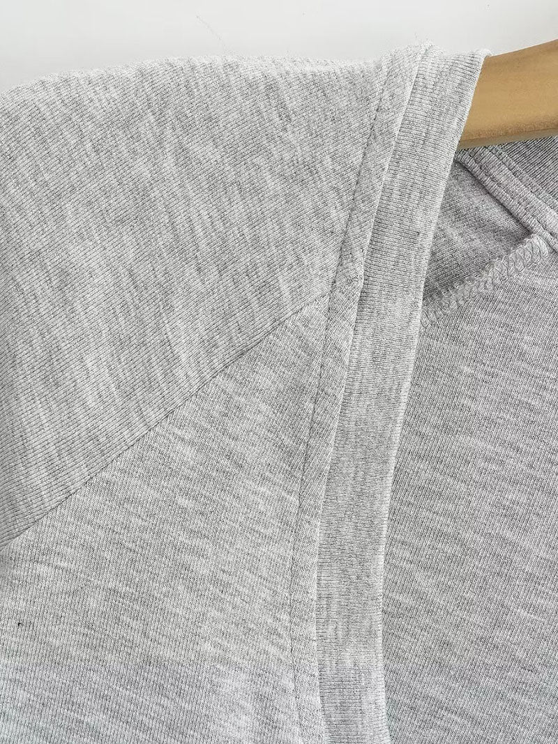 V-Neck Short-Sleeve Fitted Tee