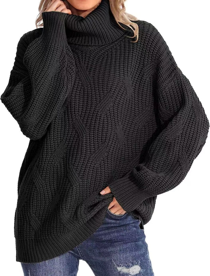 Chunky Knit Turtleneck Sweater