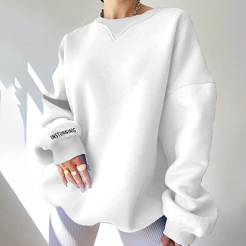 Oversized Crewneck Top