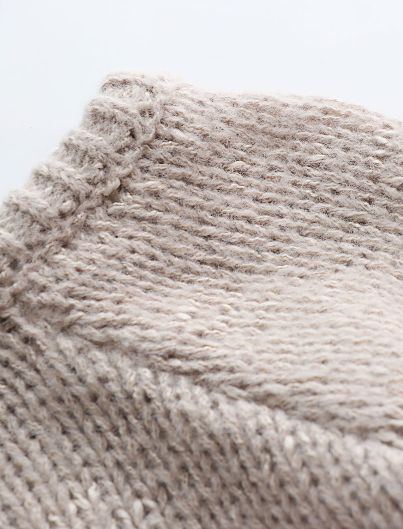 Off Shoulder Knit Pullover