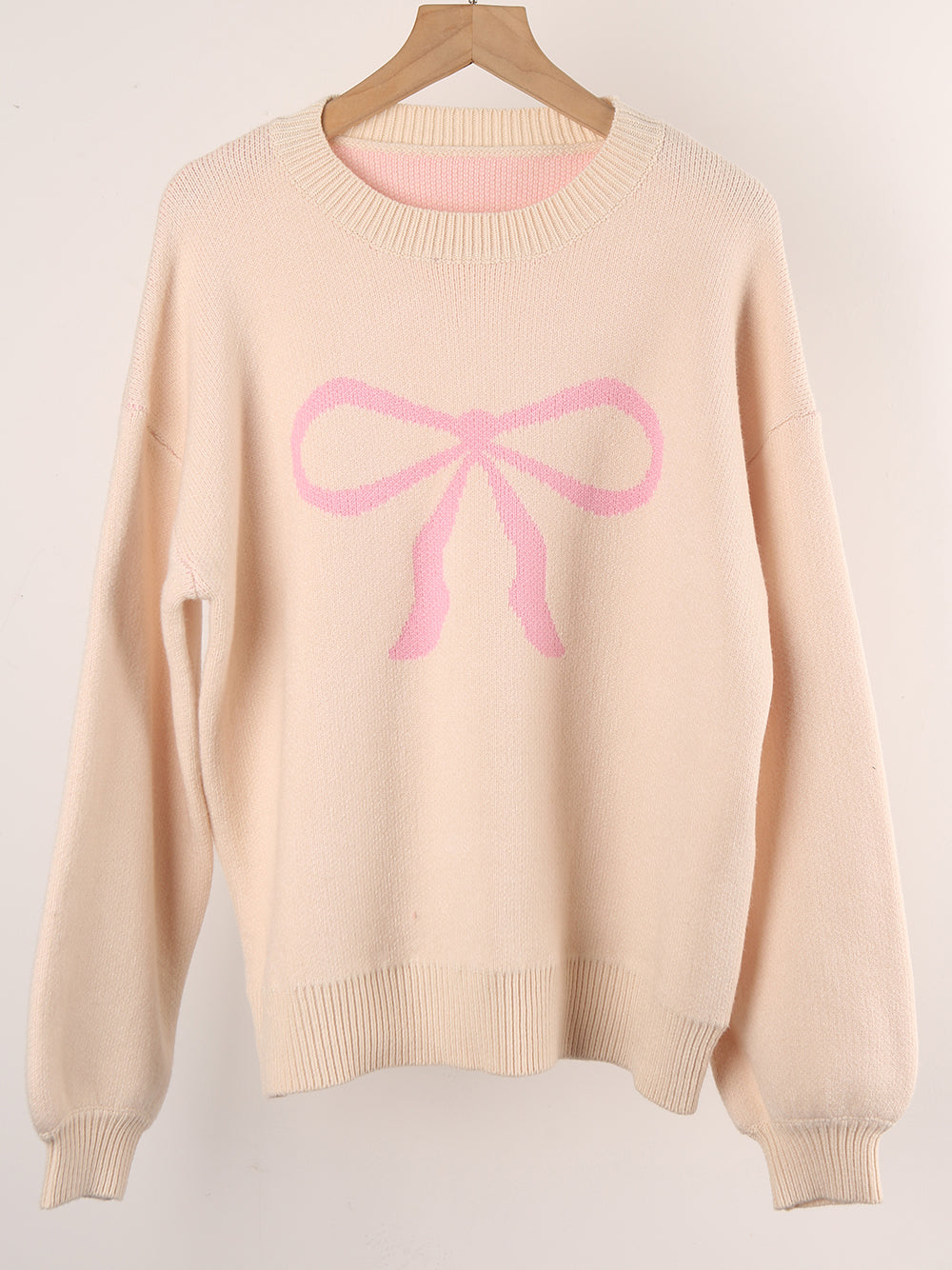 Bow Graphic Sweater