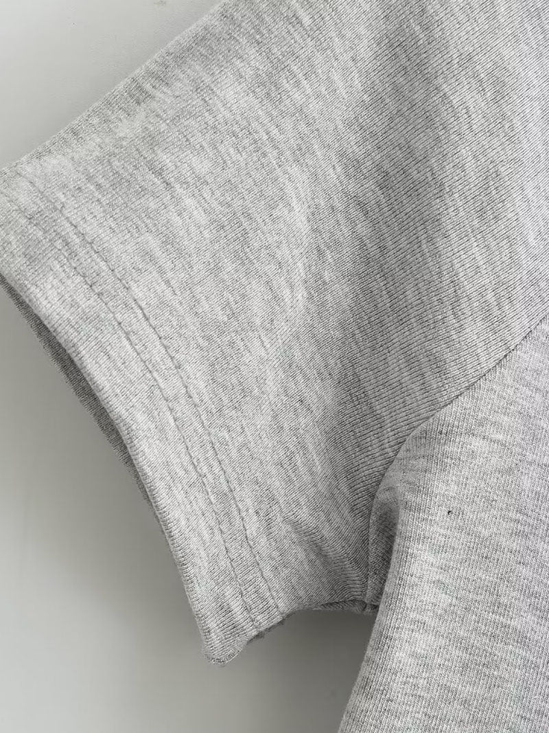 V-Neck Short-Sleeve Fitted Tee