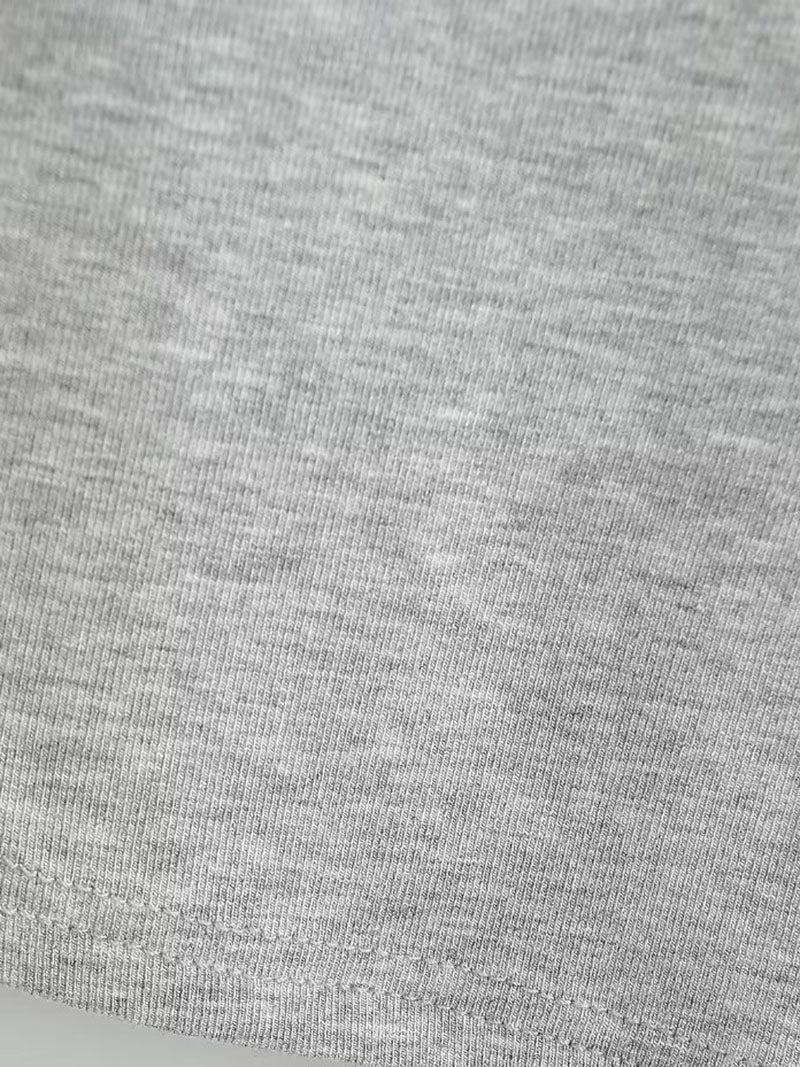 V-Neck Short-Sleeve Fitted Tee