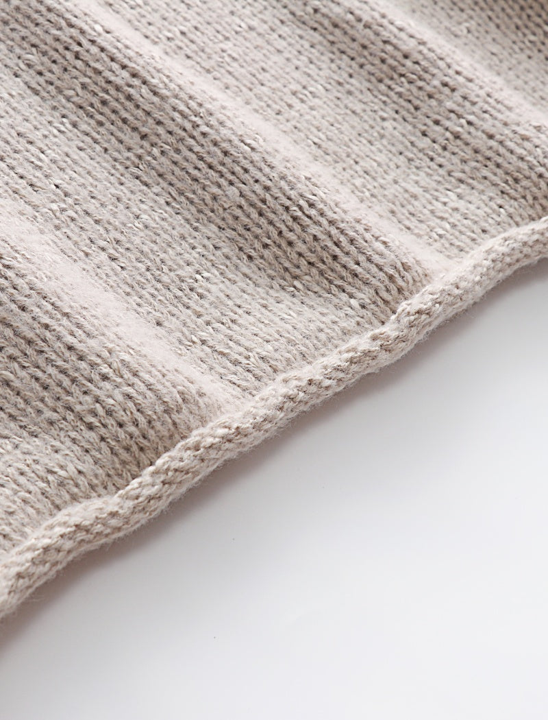 Off Shoulder Knit Pullover