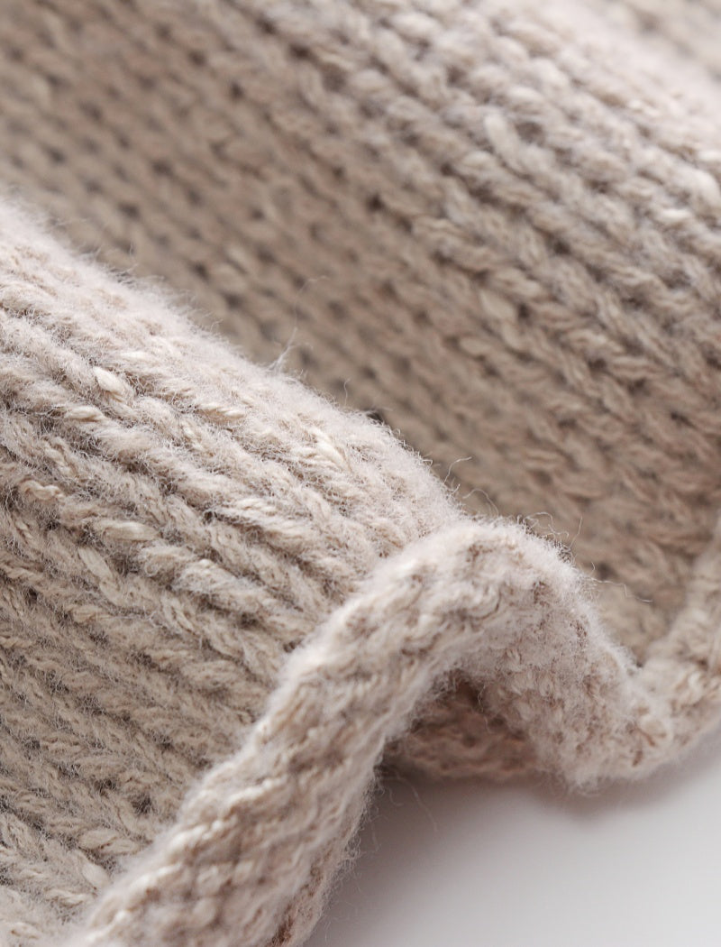 Off Shoulder Knit Pullover