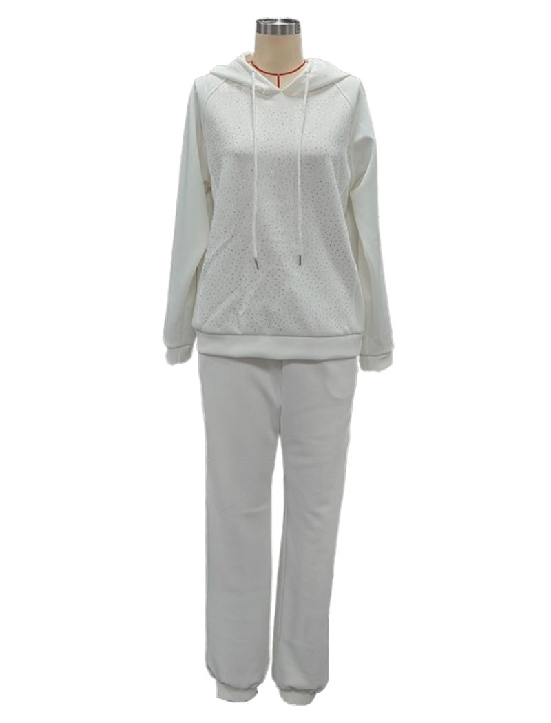 Sparkle Accent Casual Two-Piece Set