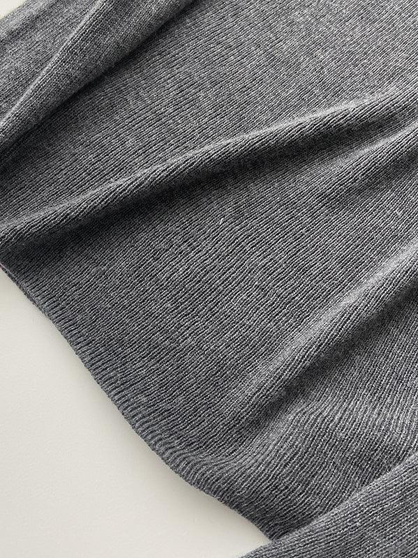 Off-Shoulder Long Sleeve Sweater