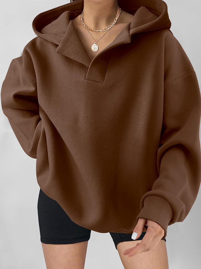 Solid Oversized Hoodie