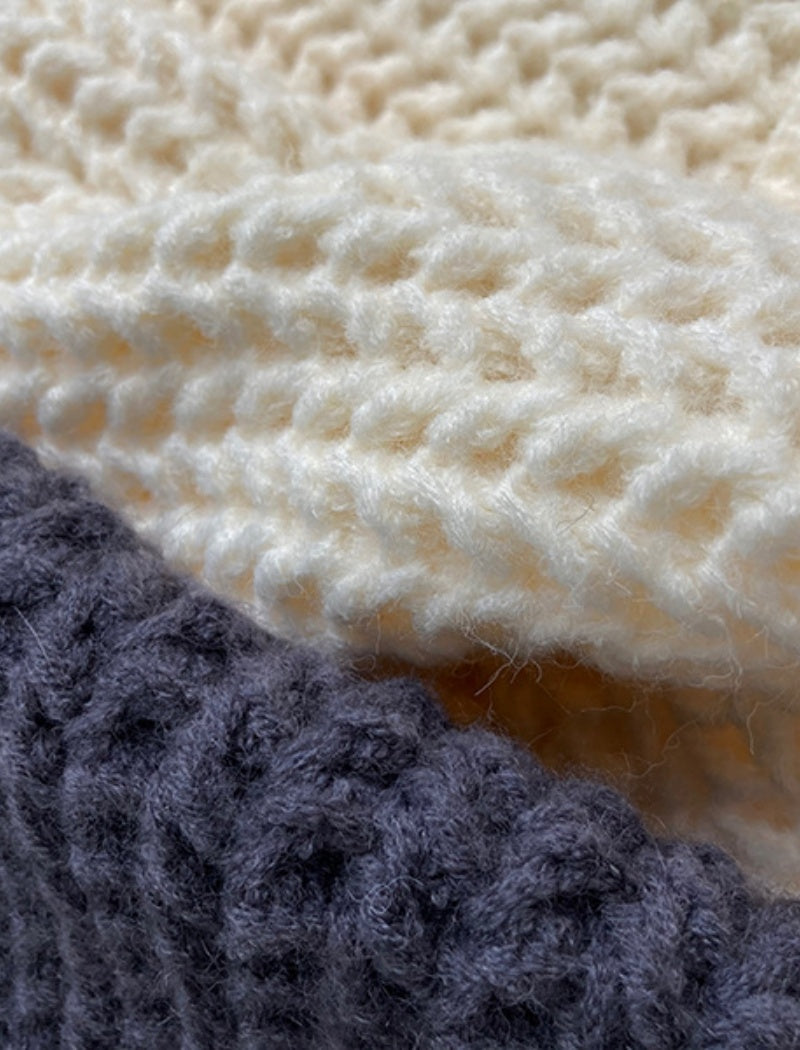Twist Solid Knit Cardigan