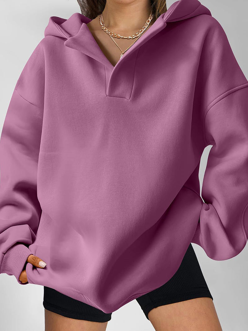 Solid Oversized Hoodie