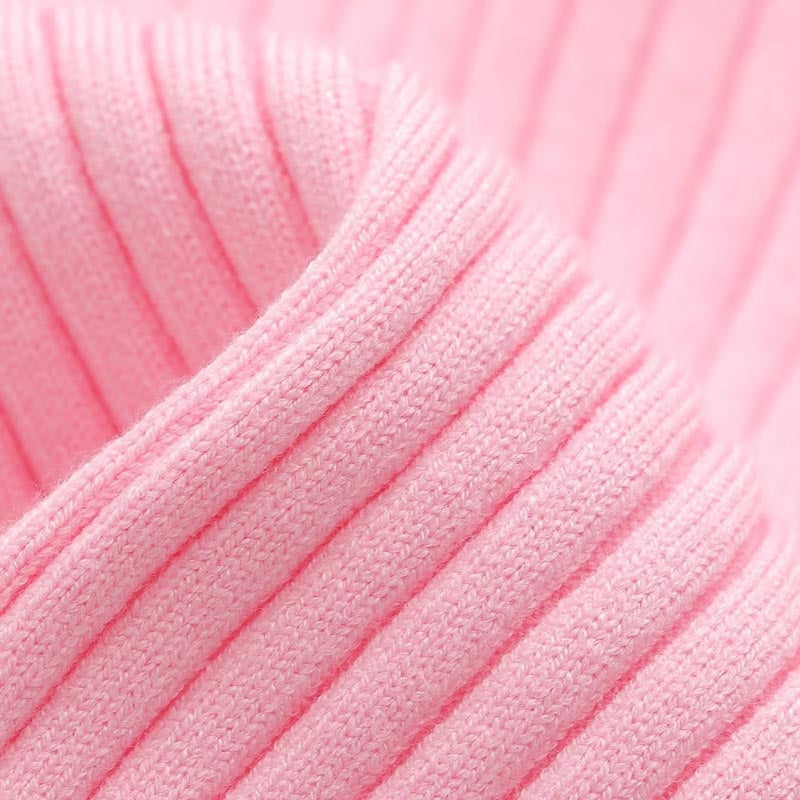 Fur-Trimmed Ribbed Cropped Jacket