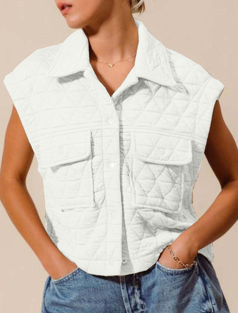 Sleeveless Quilted Vest