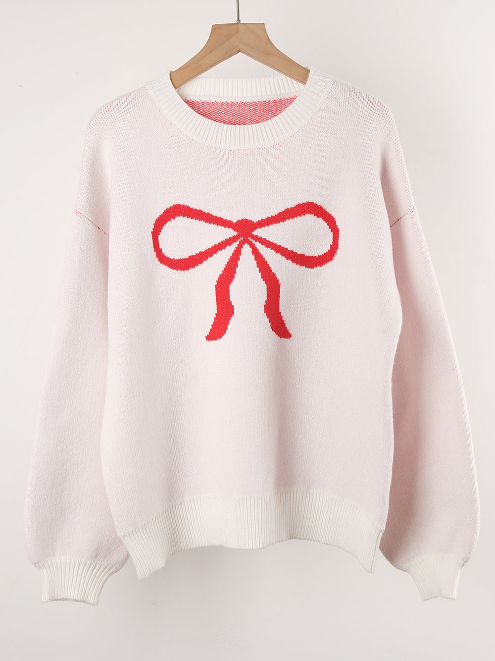 Bow Graphic Sweater