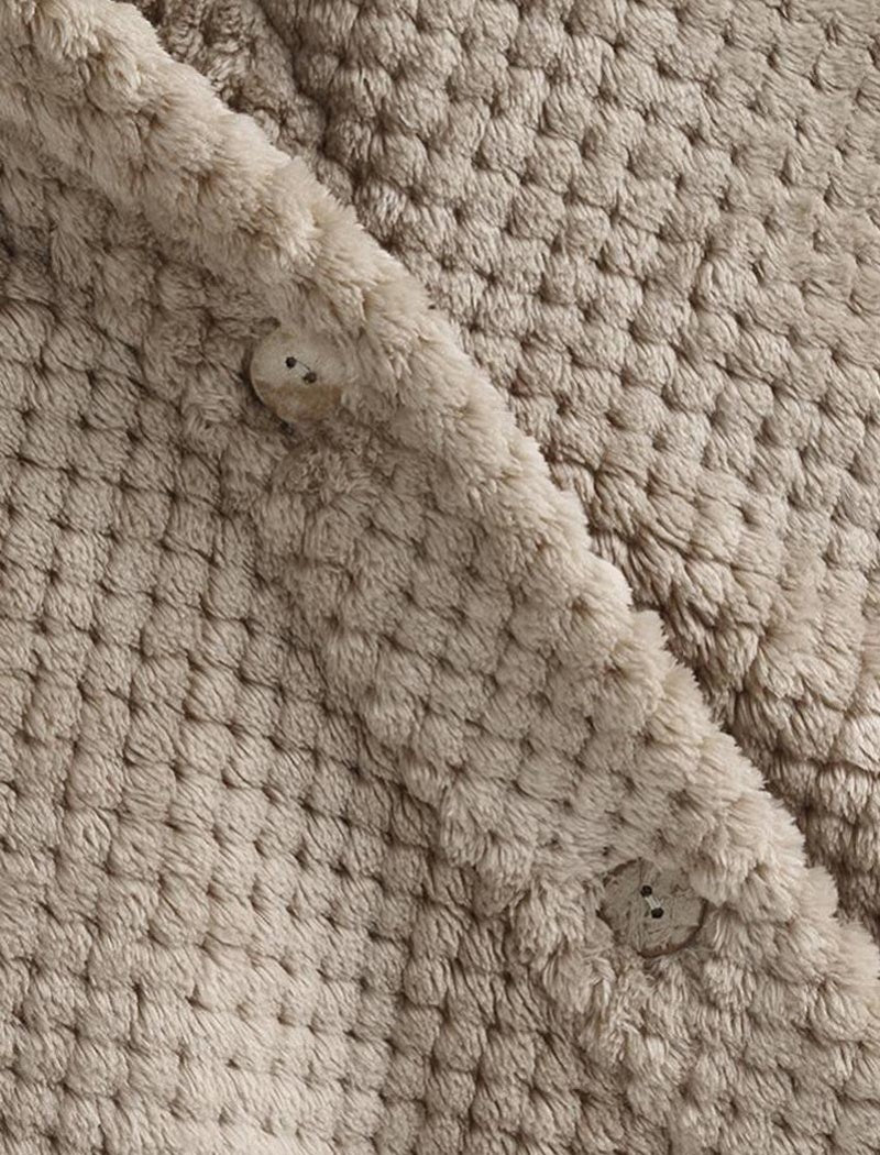 Hooded Mid-Length Reversible Coat