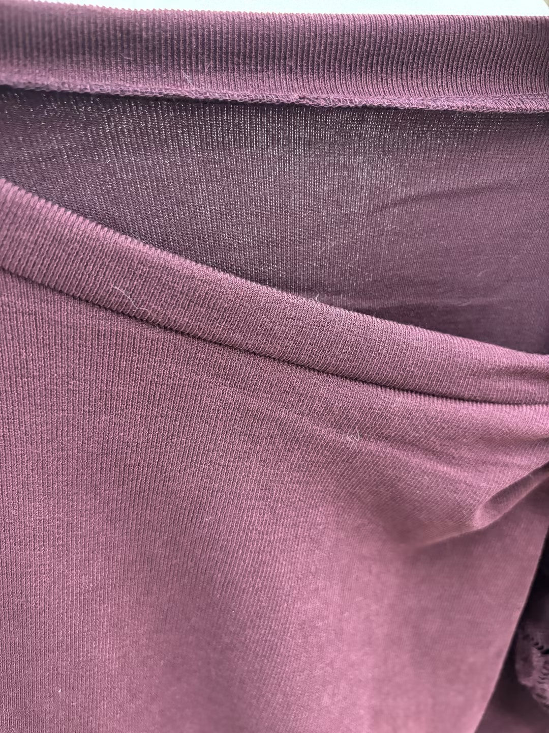 Lace Patchwork Loose Fit Long Sleeve Top