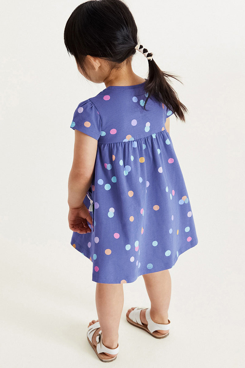 Polka Dot Pocket Dress (Kids)