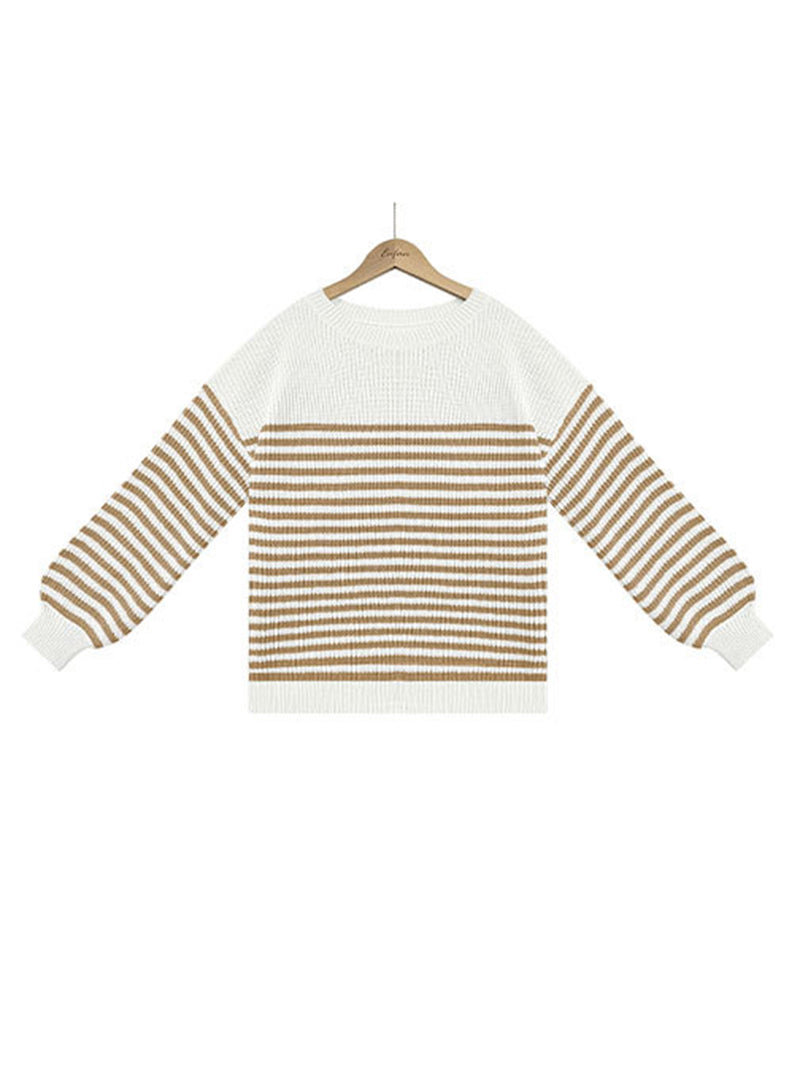 Striped Knit Sweater
