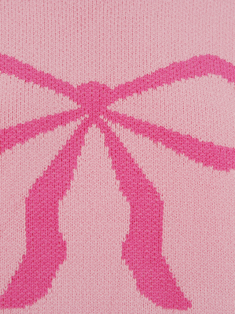 Bow Graphic Sweater