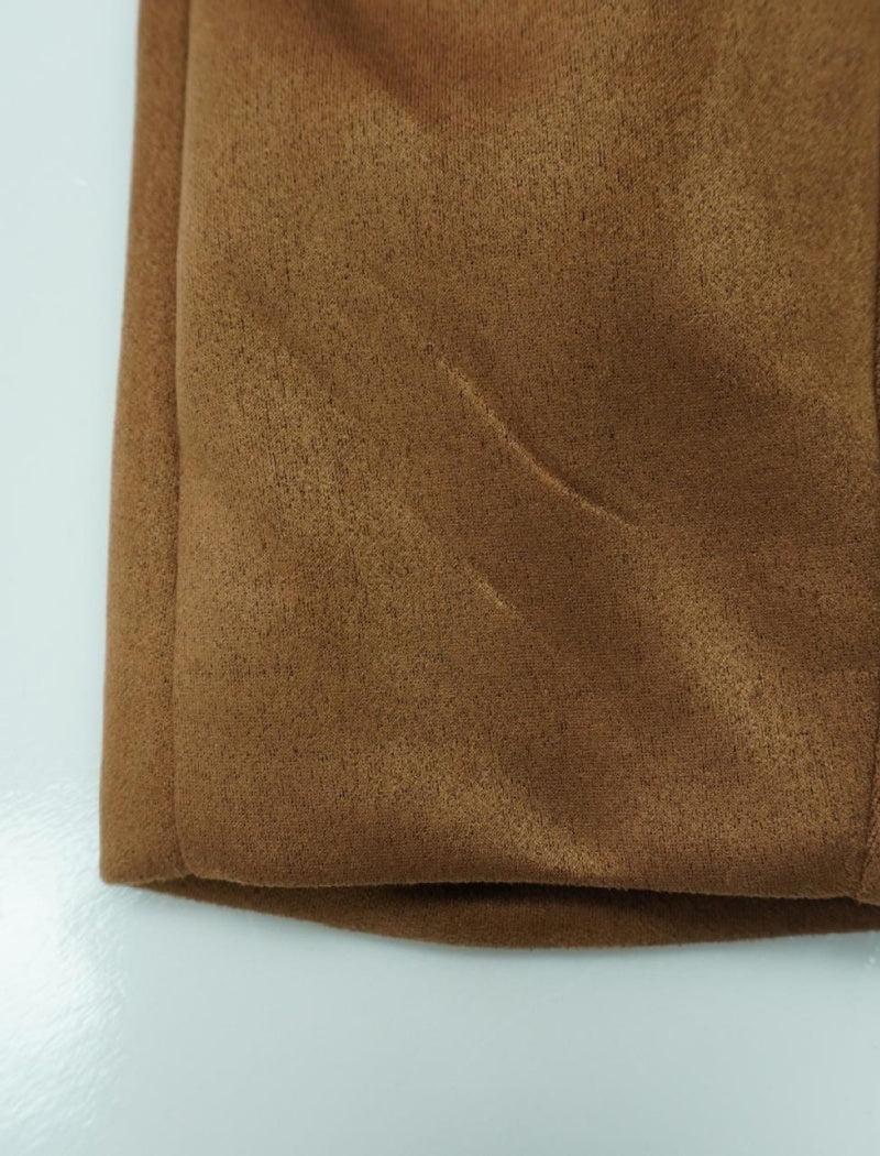 Relaxed-Fit Faux Suede Blazer