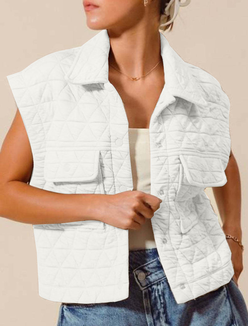 Sleeveless Quilted Vest