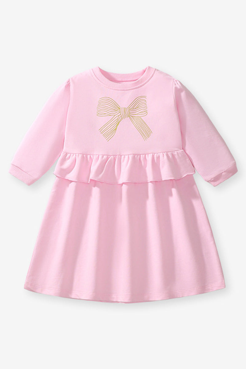 Bow Peplum Dress (Kids)