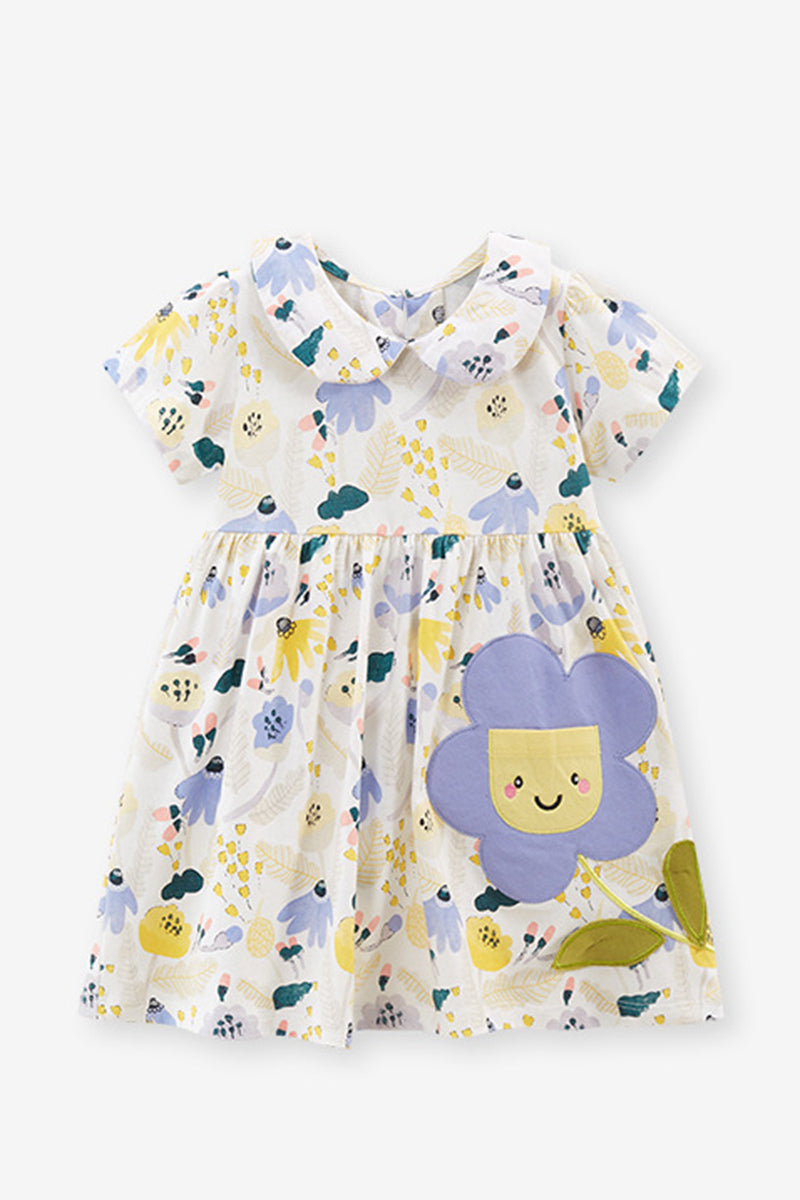 Floral Print Dress (Kids)