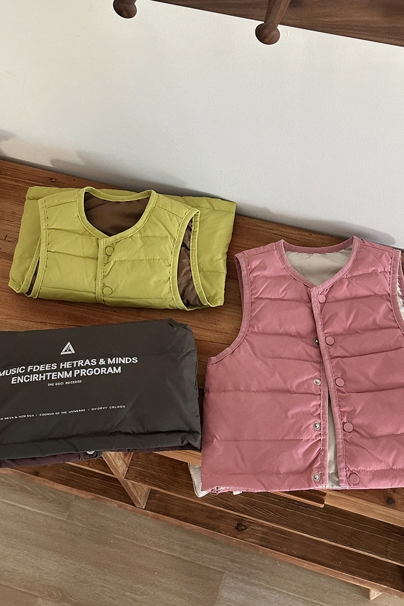 Sleeveless Quilted Vest (Kids)