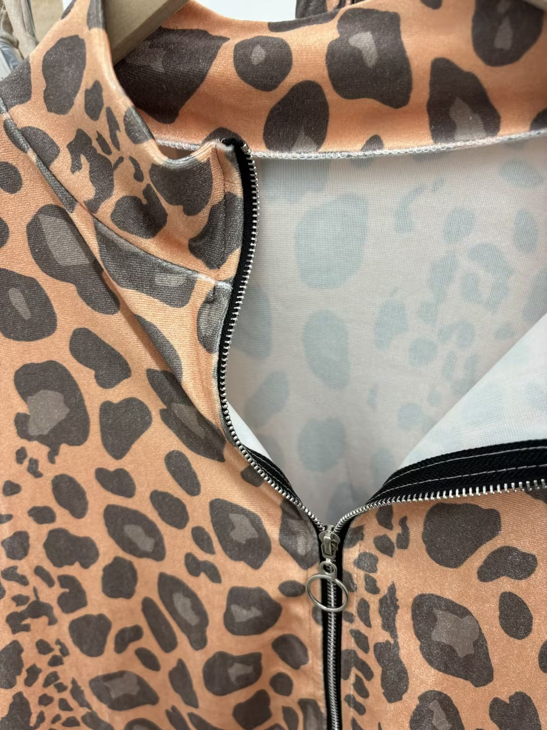 Relaxed Leopard Print Lounge Set