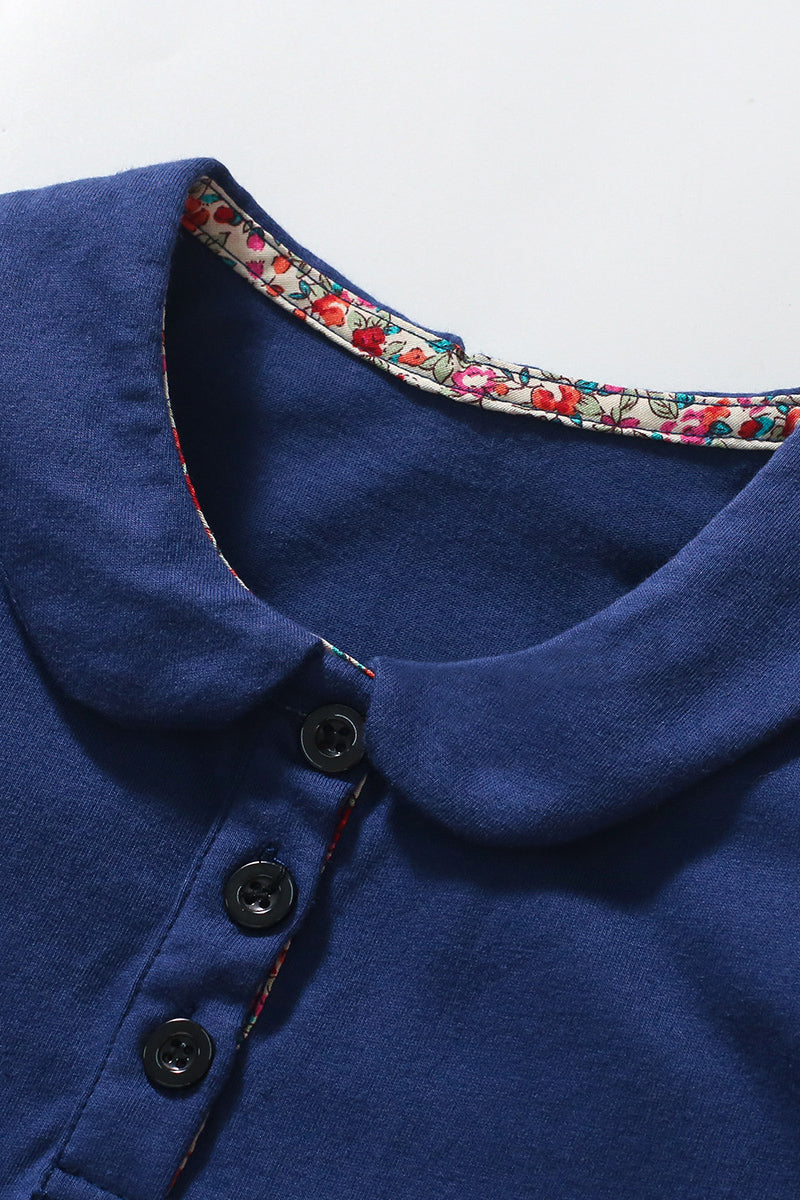 Horse Print Polo Dress (Kids)