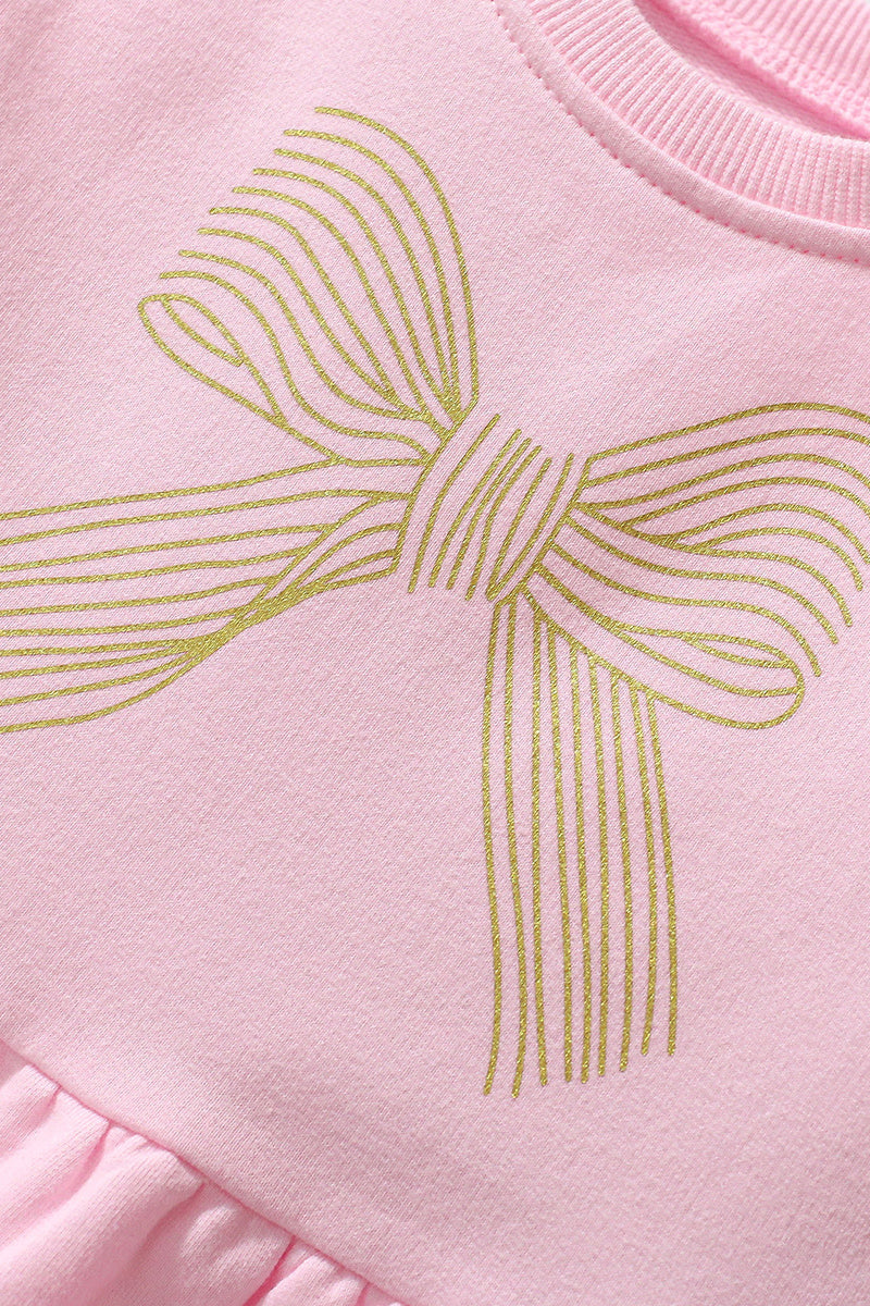 Bow Peplum Dress (Kids)