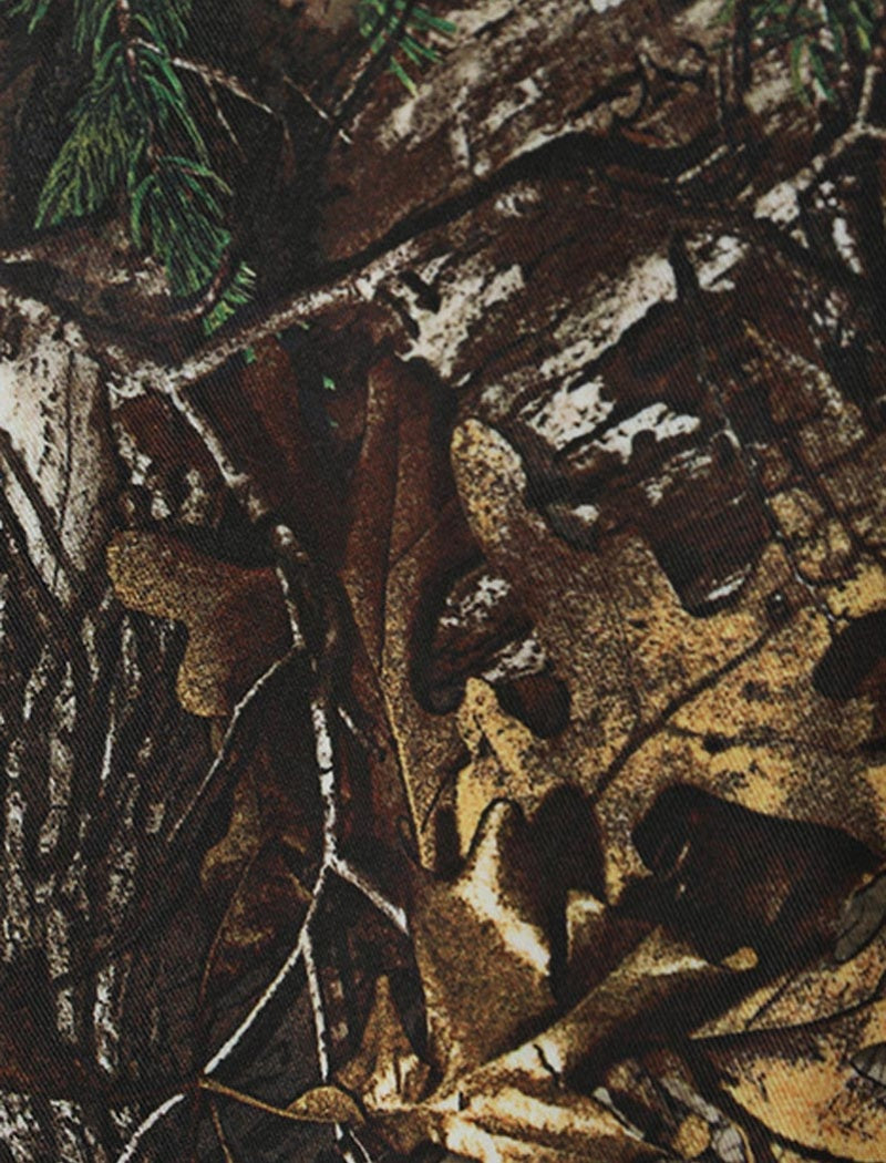 Camouflage Print High-Waisted Midi Skirt