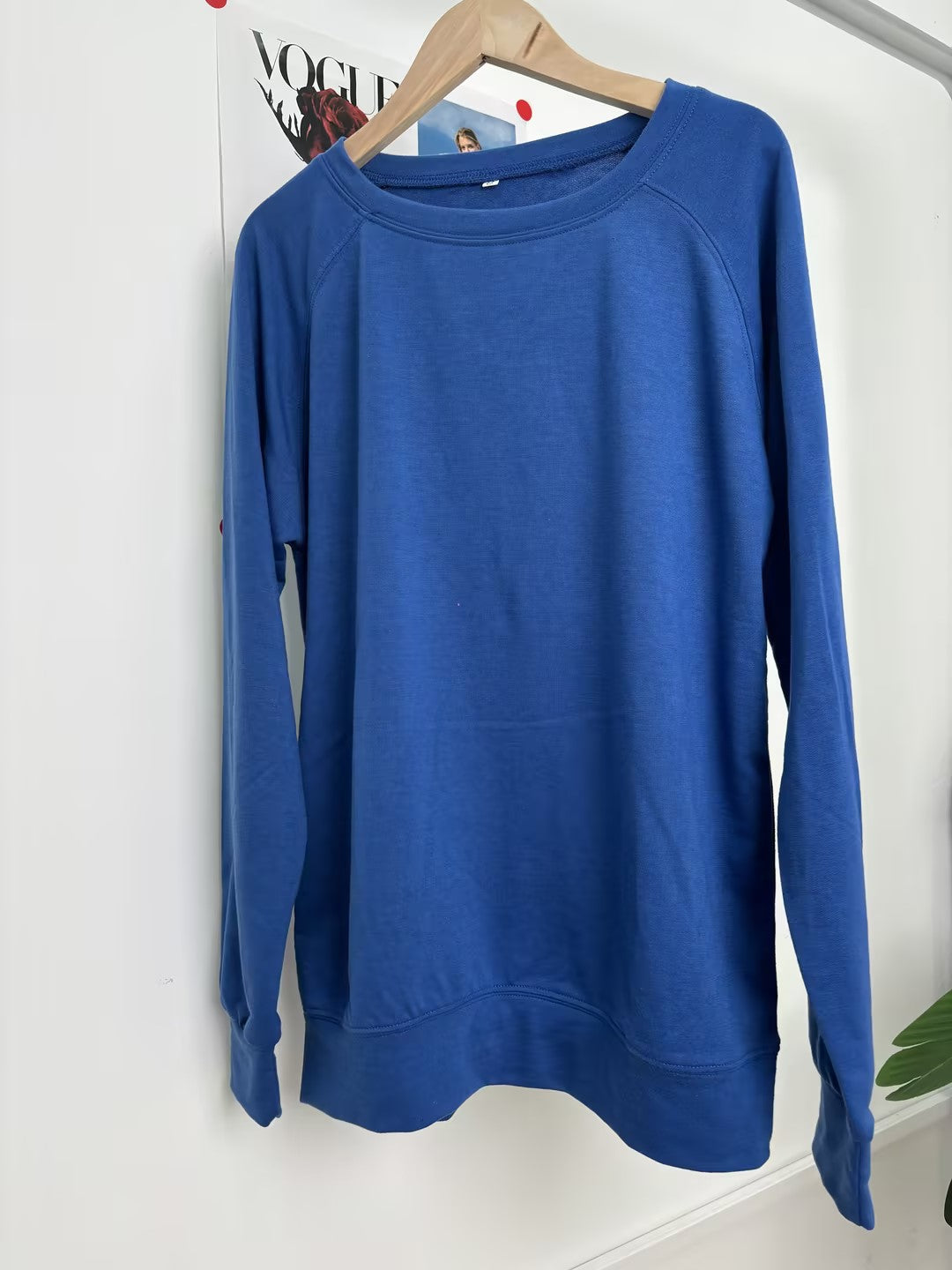 Long-Sleeve Crewneck Pullover