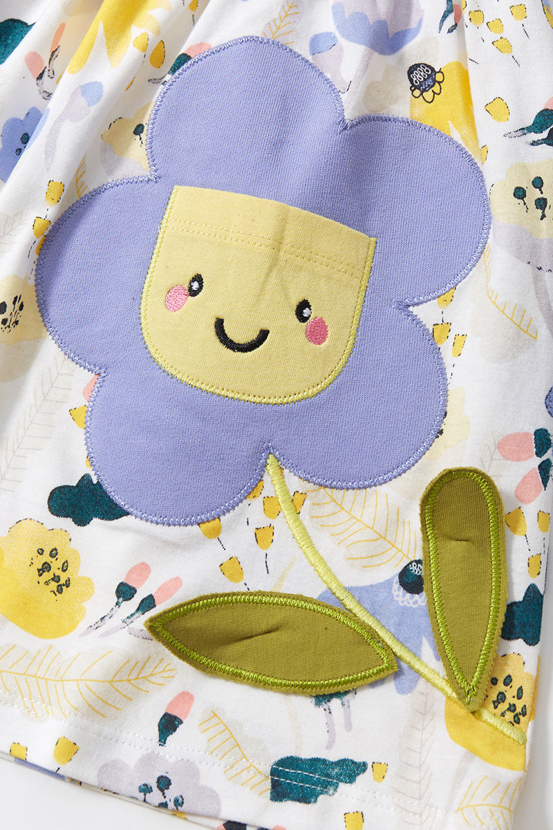 Floral Print Dress (Kids)