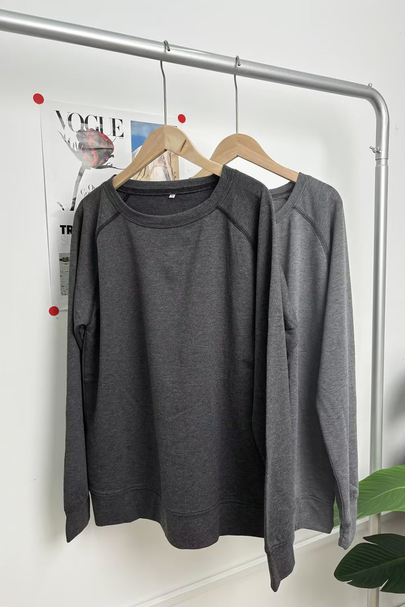 Long-Sleeve Crewneck Pullover