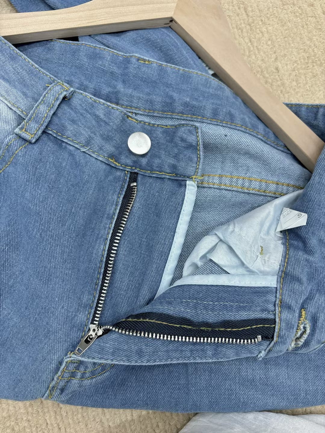 Distressed Flared Jeans