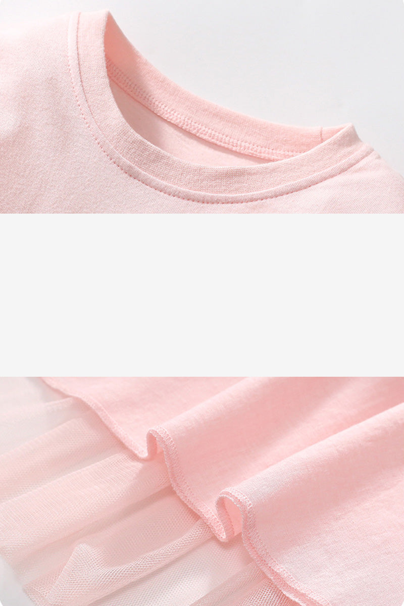 Ballet Print Tulle Dress (Kids)