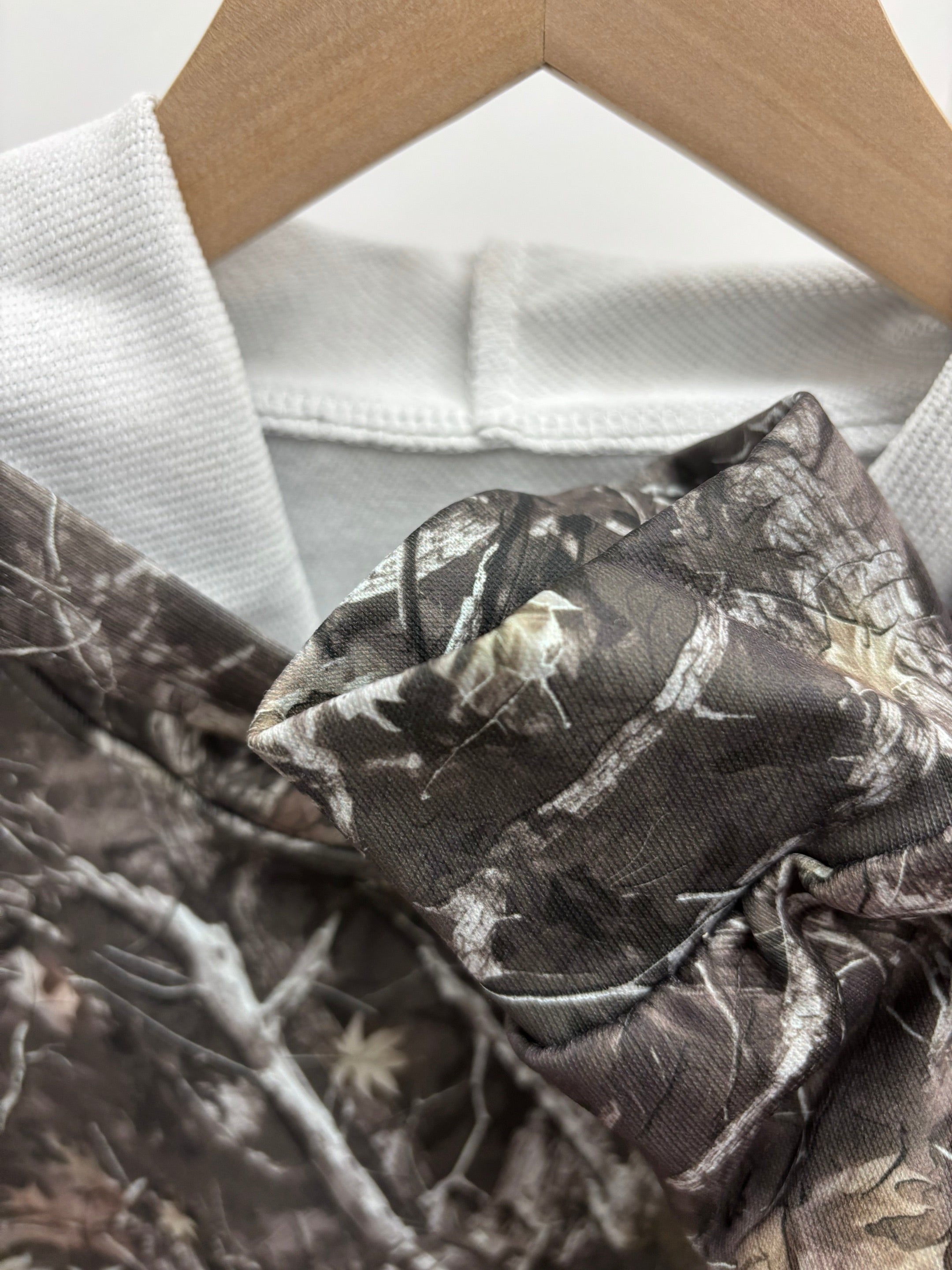 Camouflage Print Casual Hoodie