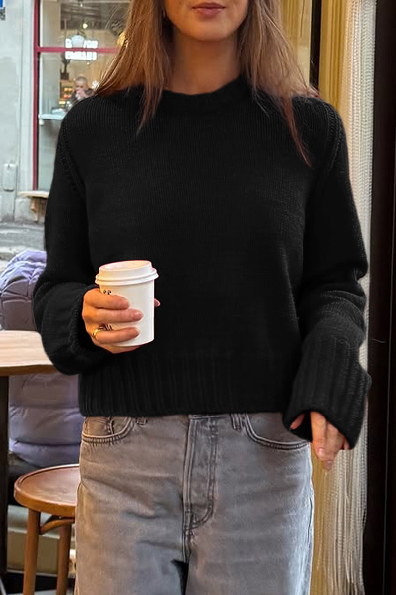Cozy Ribbed Knit Sweater