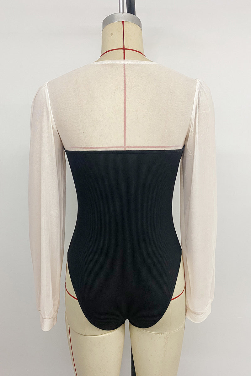 Elegant Long Sleeve Bodysuit