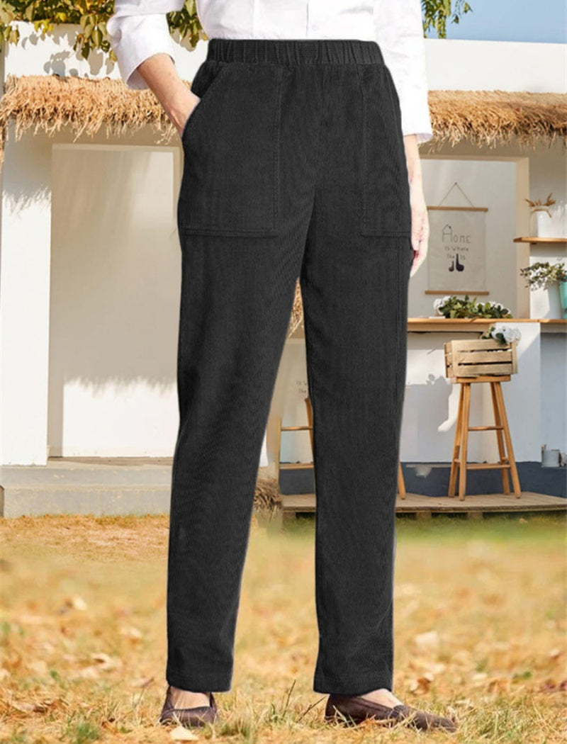 High-Waist Pocketed Pants