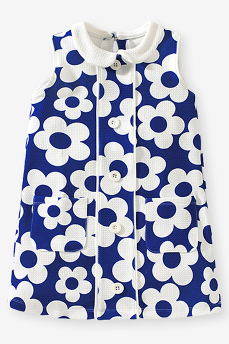 Floral Print Pocket Dress (Kids)