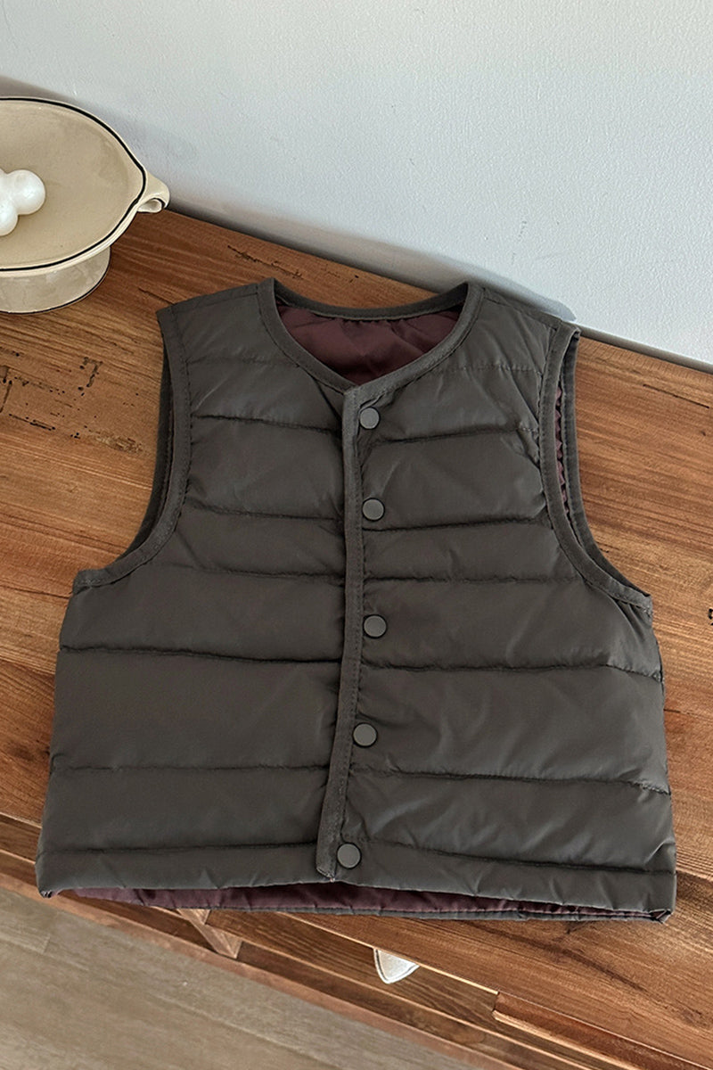 Sleeveless Quilted Vest (Kids)