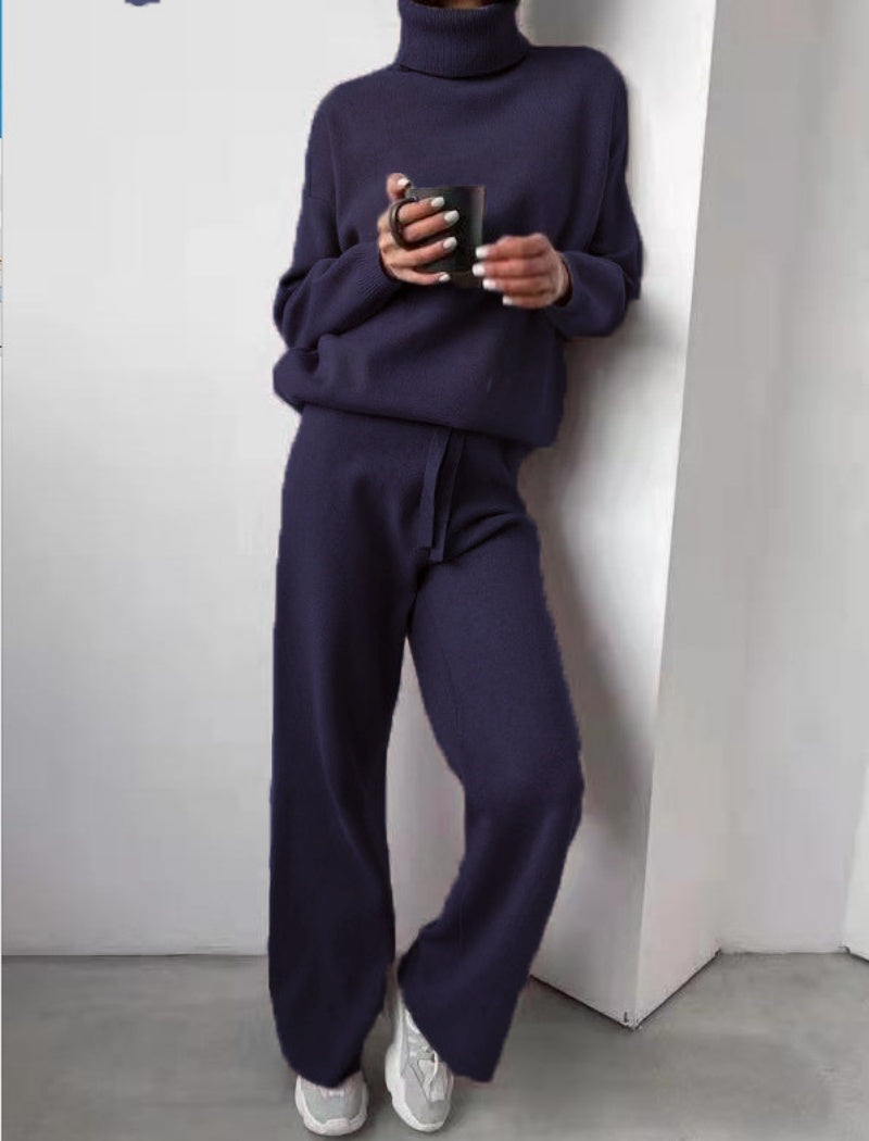 Cozy Knit Two-Piece Lounge Set